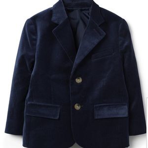 Janie & Jack boys velveteen blazer